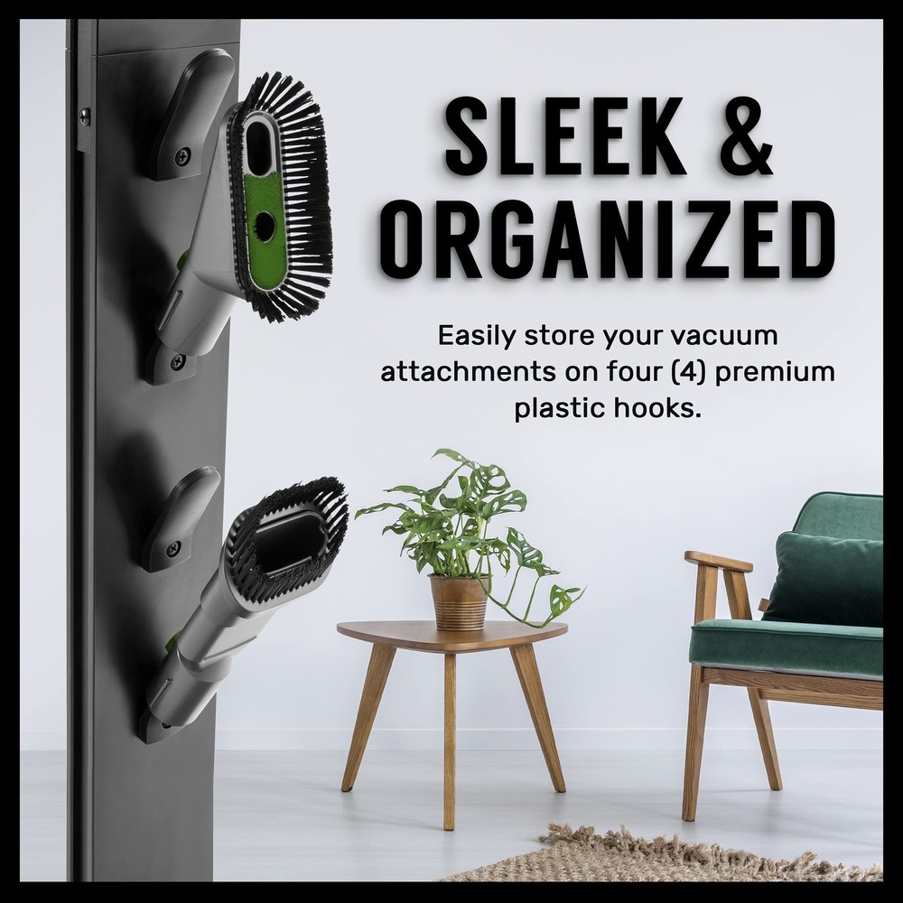 TechOrbits Docking Station Organizer - Vacuum Stand and Attachment ... Fast Ship