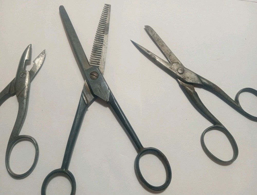 Vintage Scissors And Shears Set