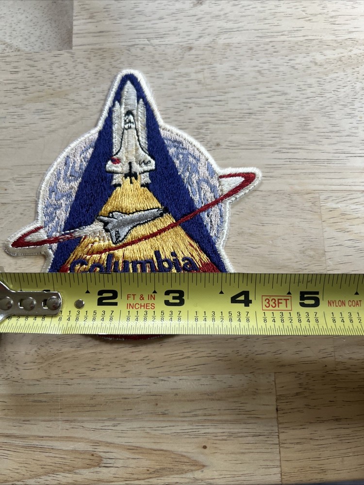 SPACE SHUTTLE COLUMBIA STS-1 Commemorative Sew-On Patch