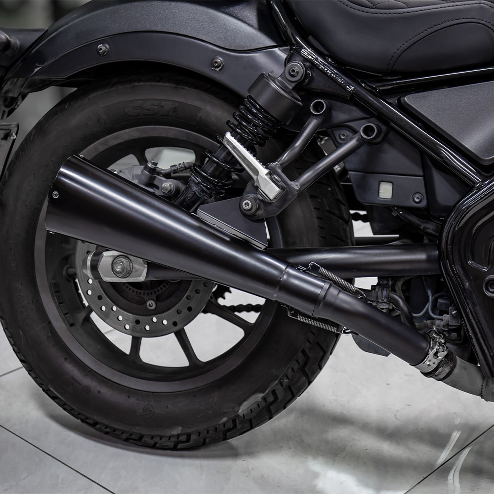 For Honda Rebel 300 500 CMX300 CMX500 17-25 Slip on Muffler Exhaust Pipe Tip