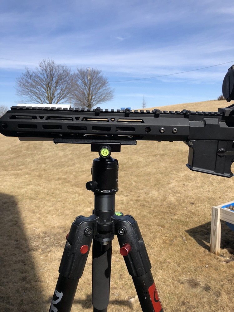 Bog DeathGrip ballhead conversion kit 1 inch Riser. Ballhead not included.