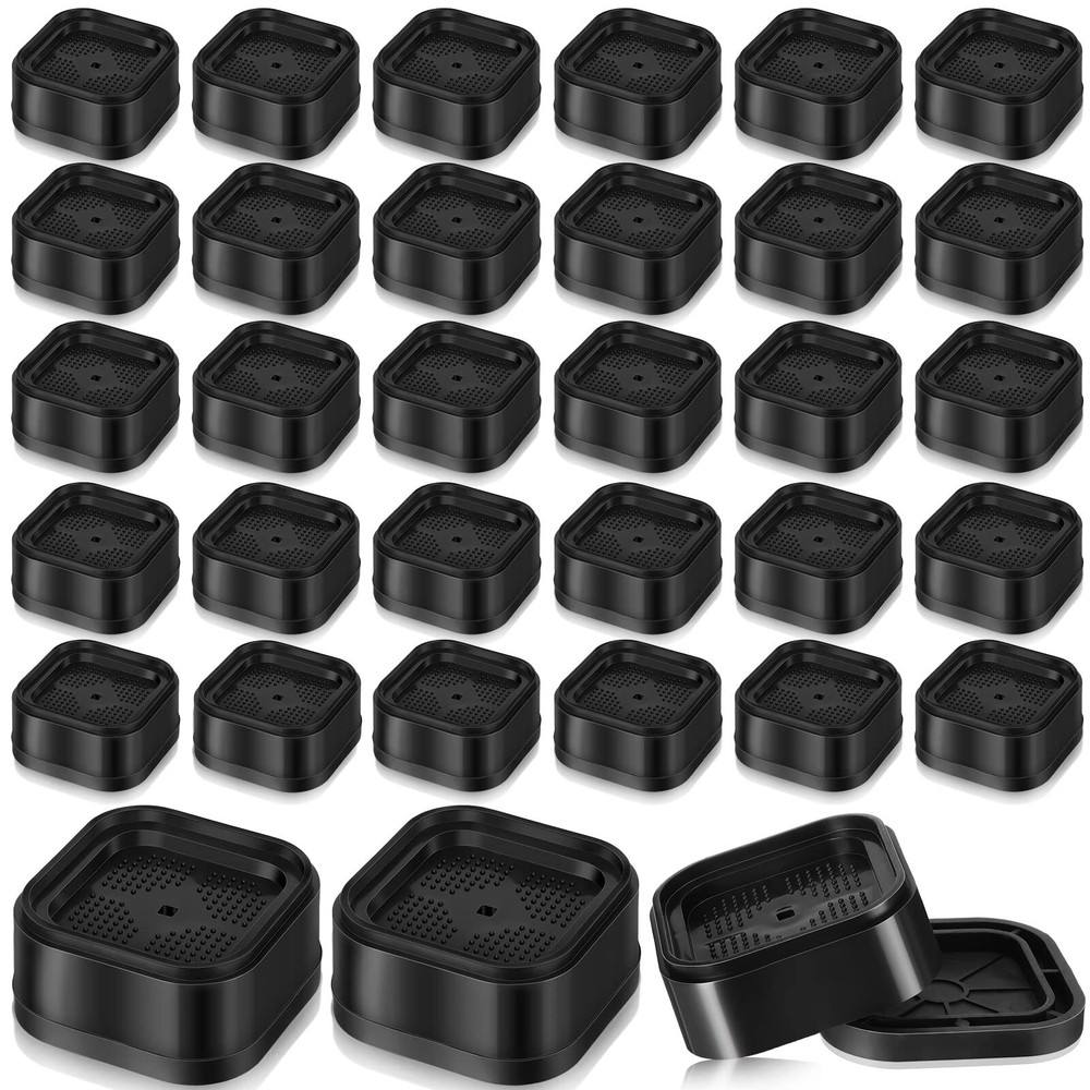 Furniture Risers Adjustable Bed Risers Desk Leg Risers 1.38" Stackable Heavy ...