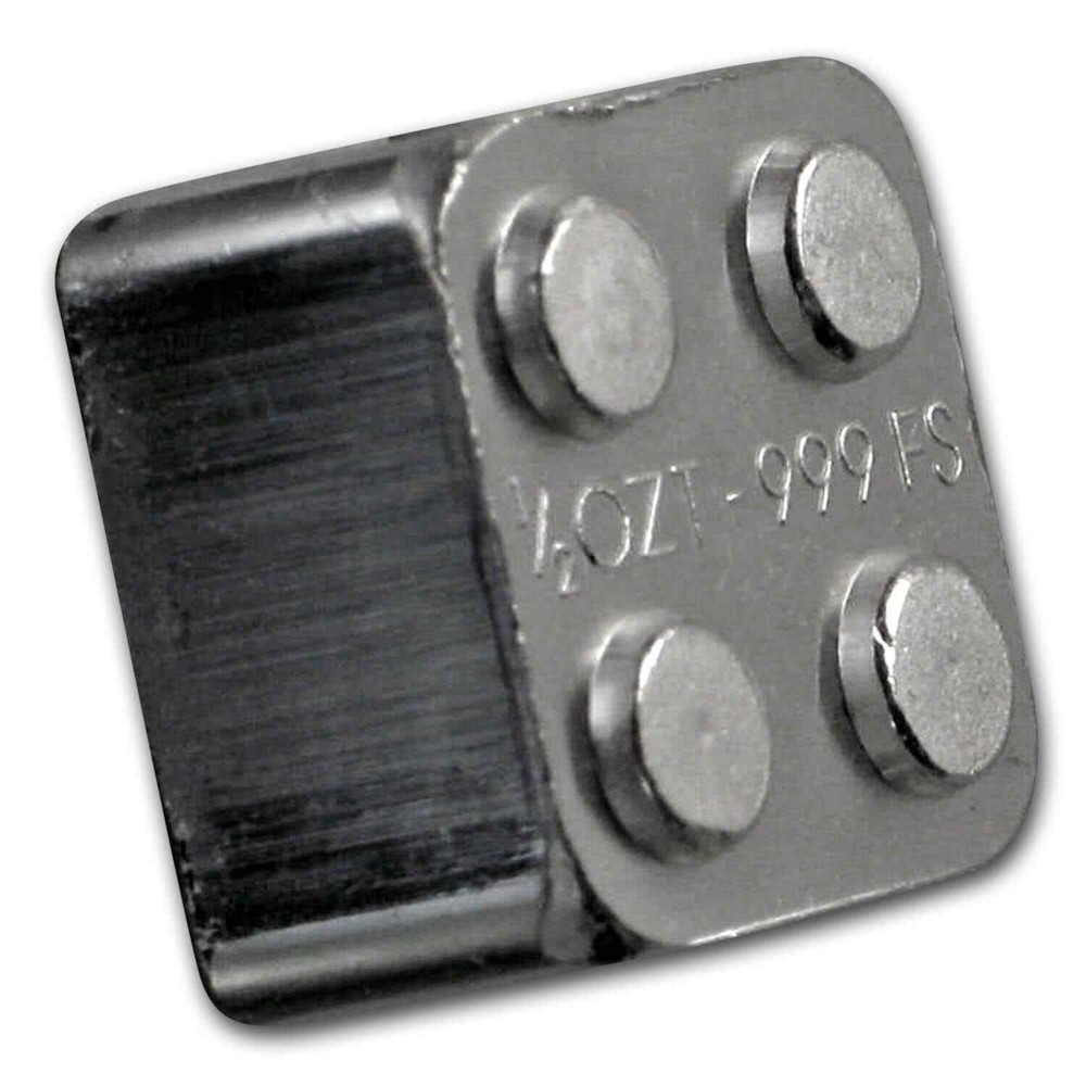 1/2 oz Silver Building Block Bars (2x2)