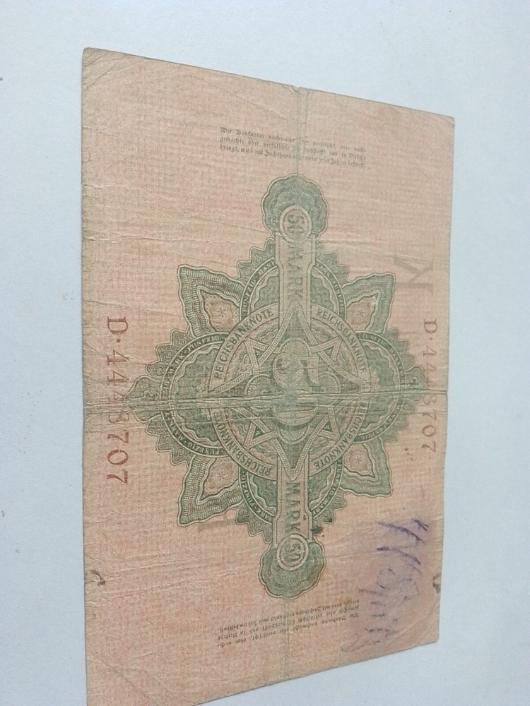 BANKNOTE 50 Mark