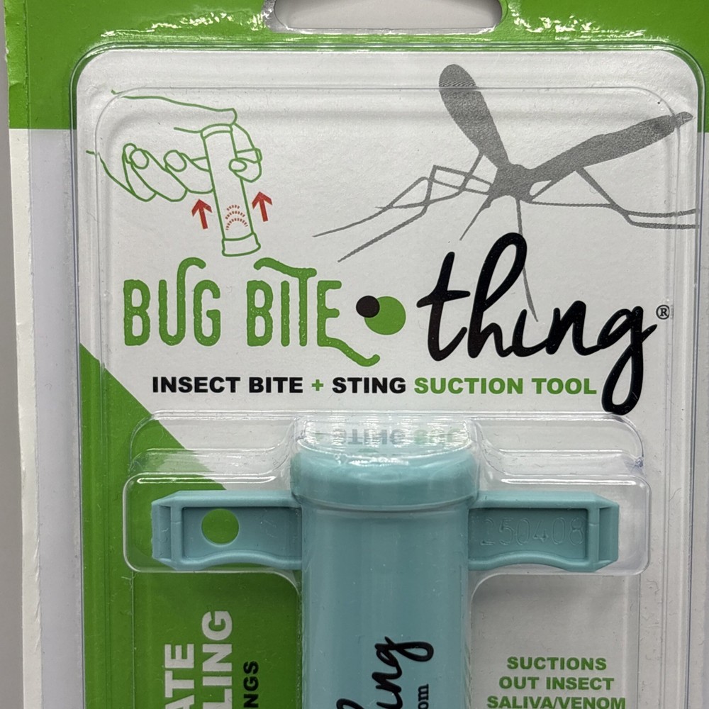 Bug Bite Thing Suction Tool Blue Insect Bite & Sting Relief NEW