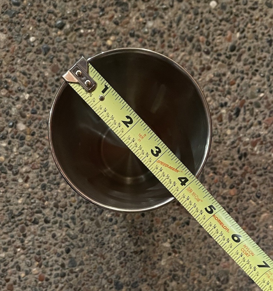 Stainless Steel Malt Milkshake Mixing Cup