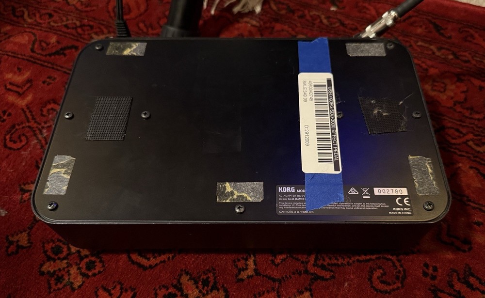 Korg SDD-3000 Programmable Digital Delay Guitar Effect Pedal