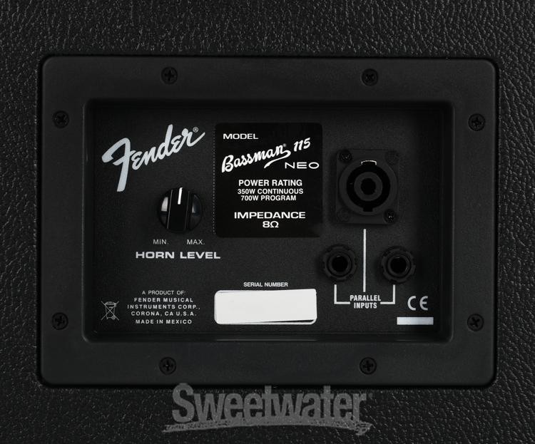 Fender Bassman 115 Neo Cabinet