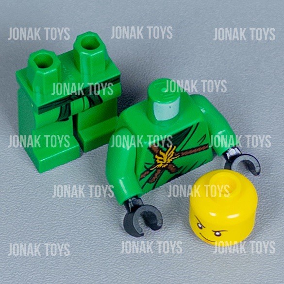 LEGO Ninjago Lloyd Golden Weapons / Honor Robe Custom Minifigure (Pre-Order)