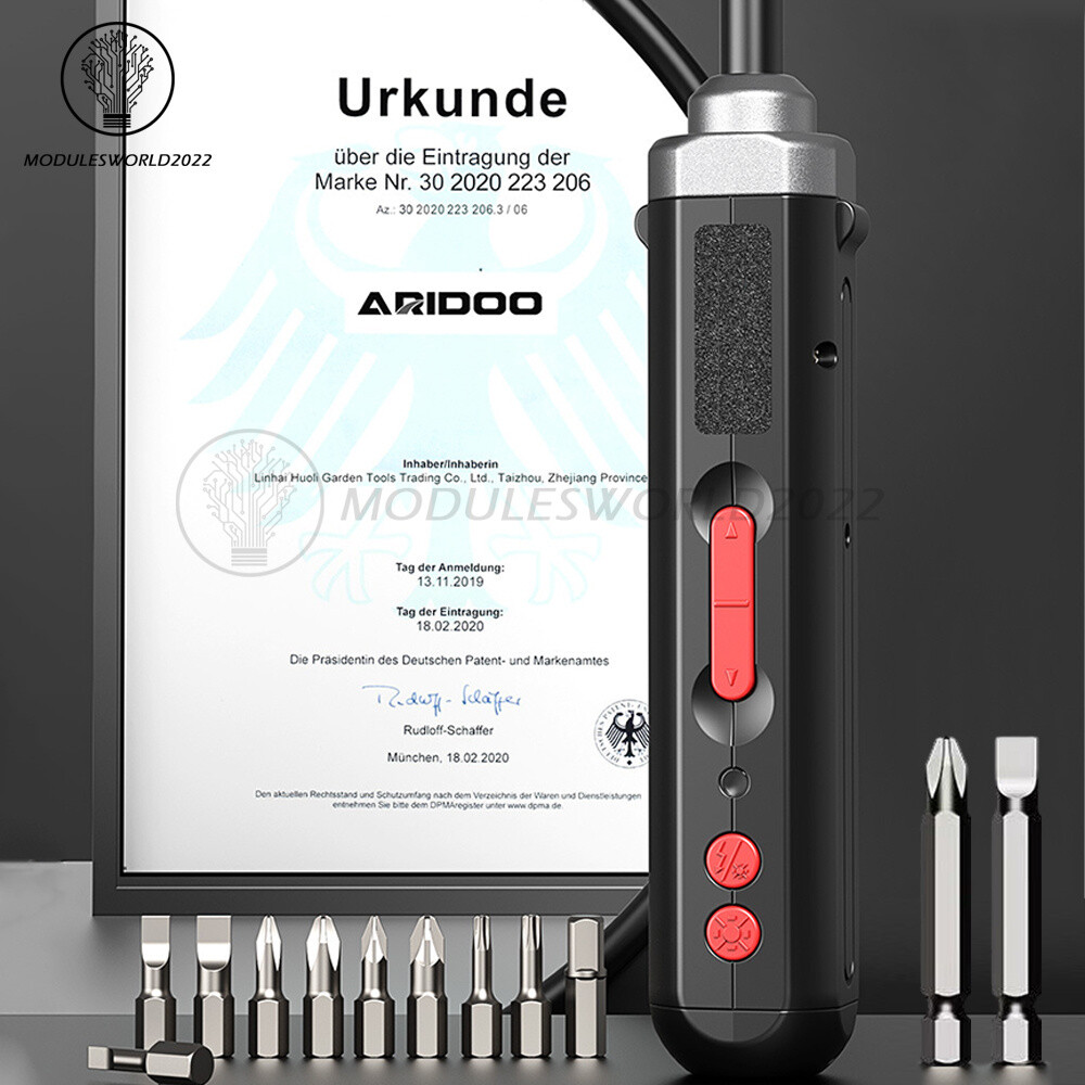 Electric Screwdriver Cordless Rechargeable Precision Screw Driver Mult-ifunction