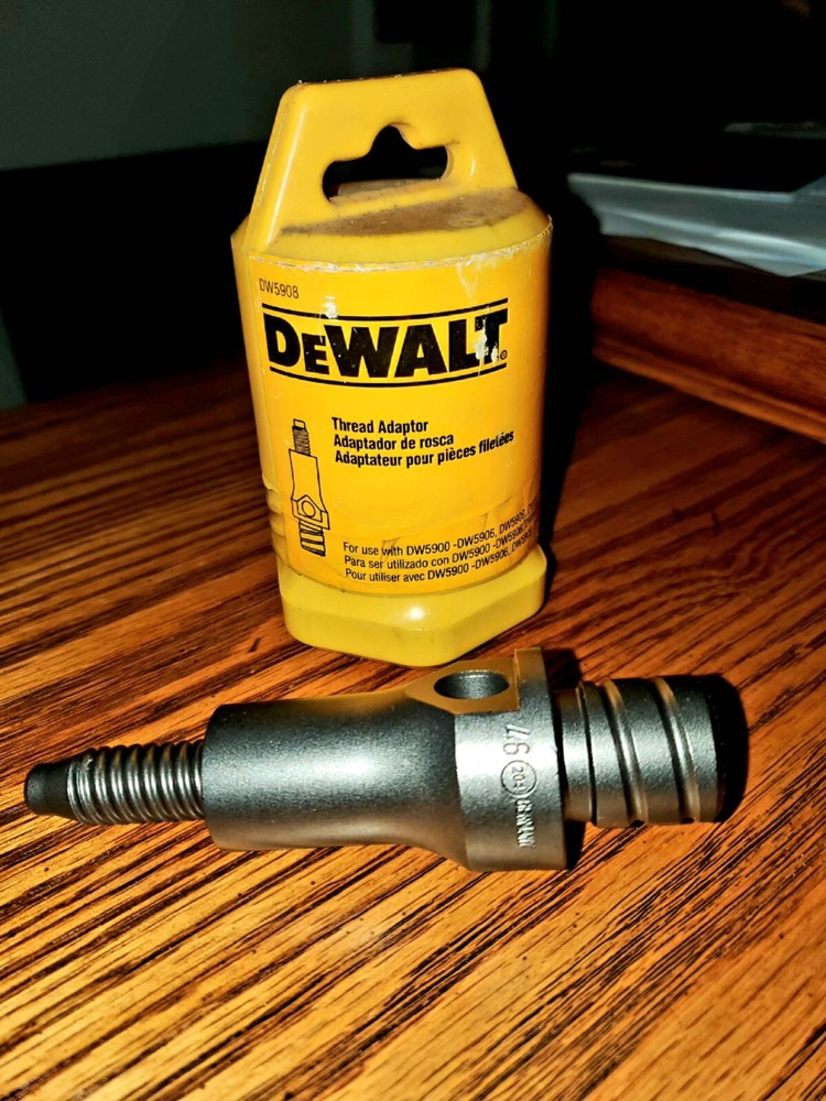 DEWALT DW5908 Core Bit Thread Adapter