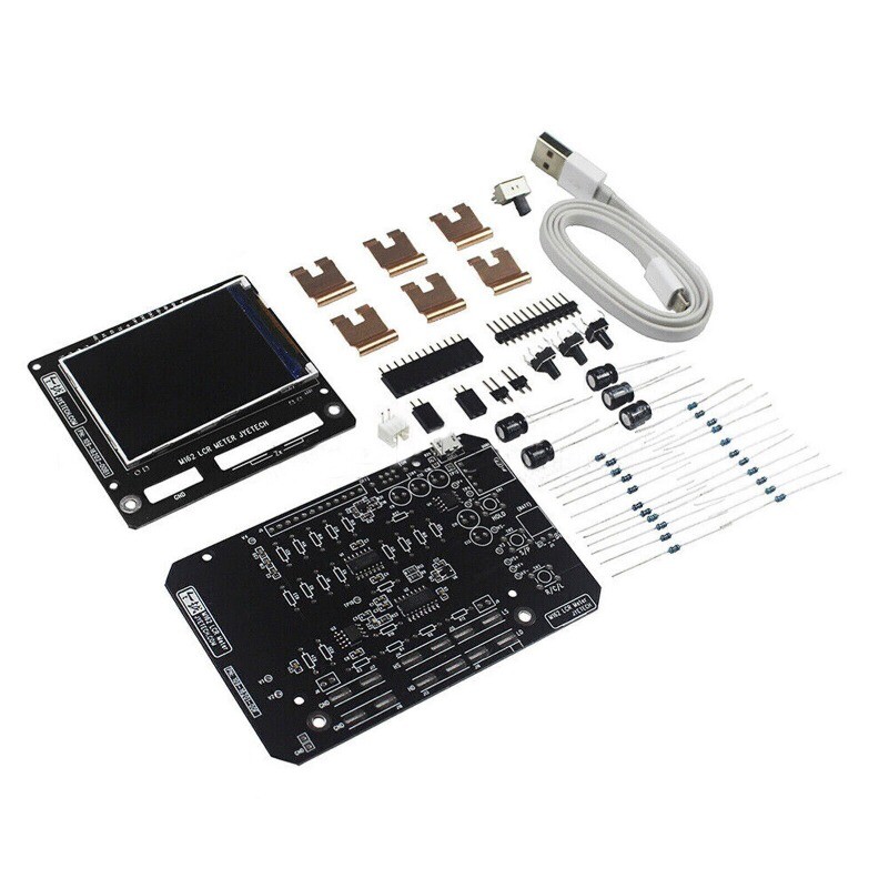 DIY LCD High Precision LCR Meter Inductance Resistance Capacitance Tester W/case