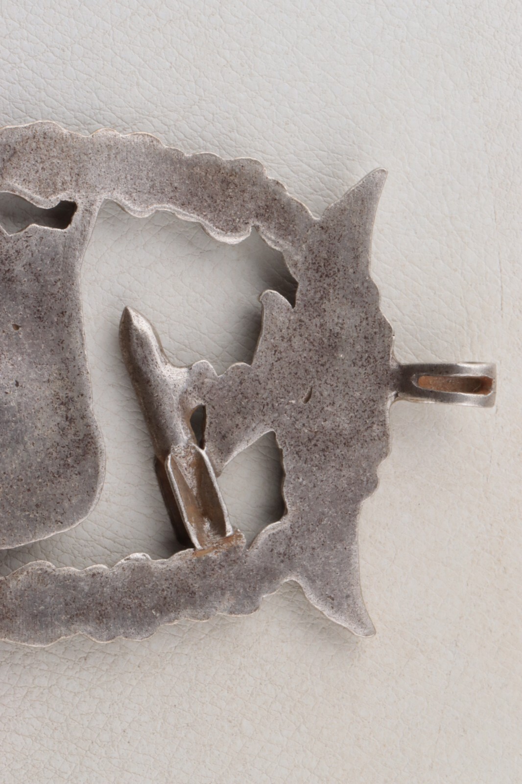 German pilot pendant 800 Silver WW2 Bomb Luftwaffe Tank WWII Wehrmacht Tank Eagl