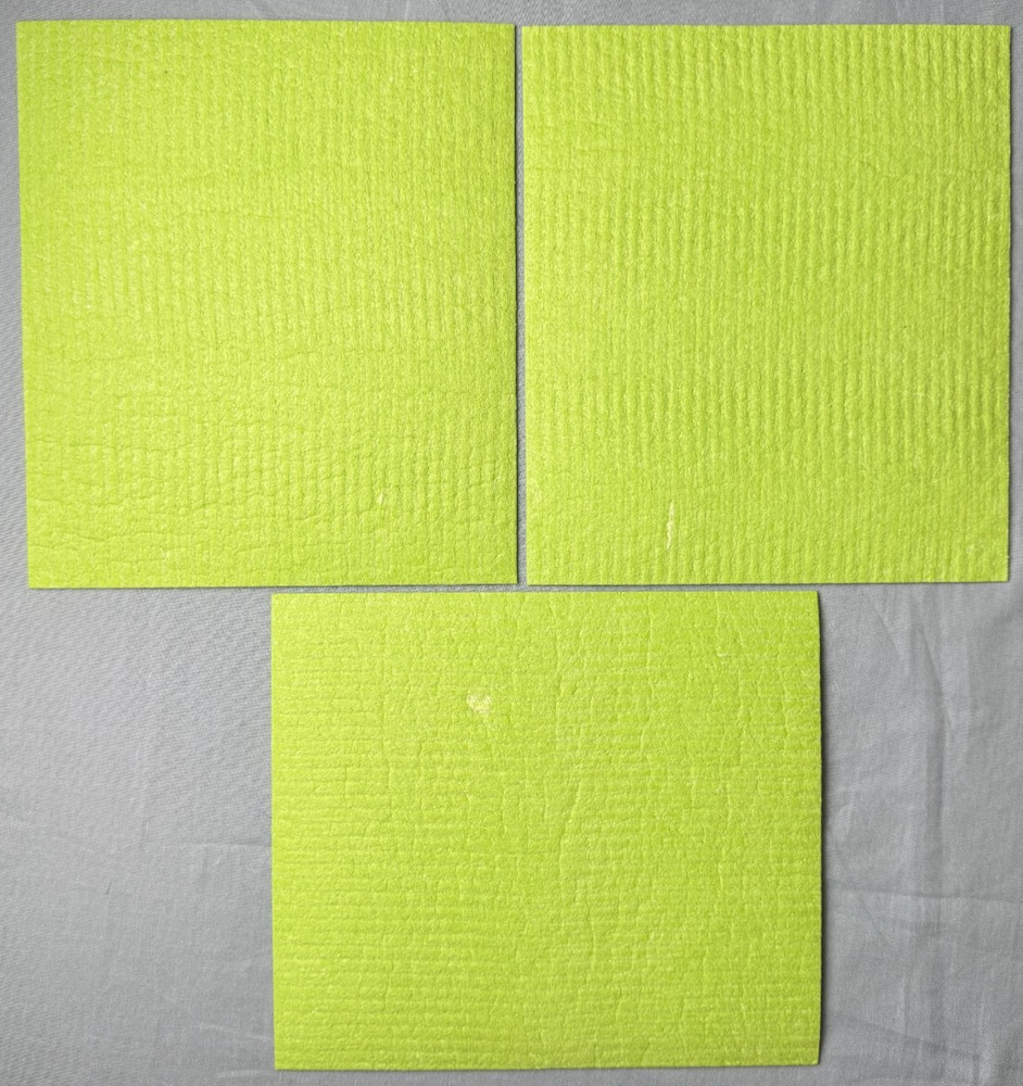 Biosmart Multi-Purpose Cloths 3 Count Pack Green Reusable Biodegradable NEW