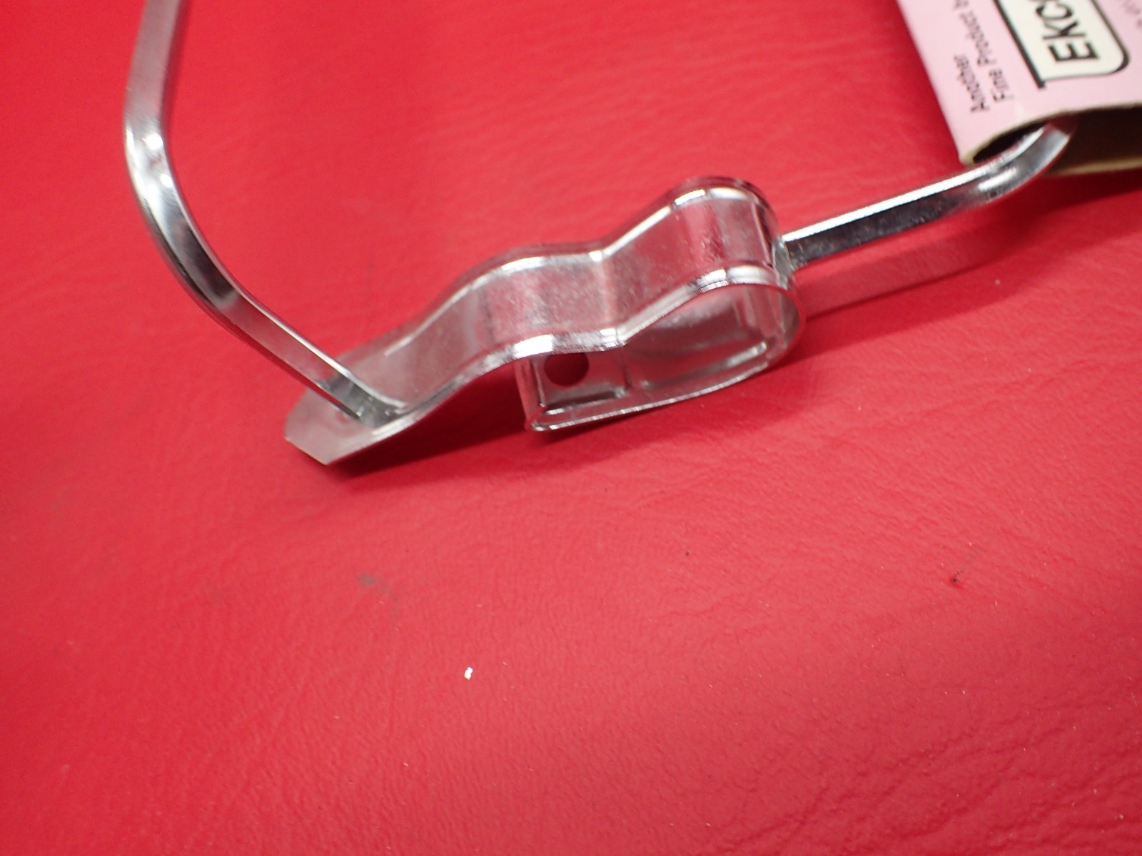 Vintage Chrome EKCO Decorator Twin Clip-On Towel Drying Rack NEW