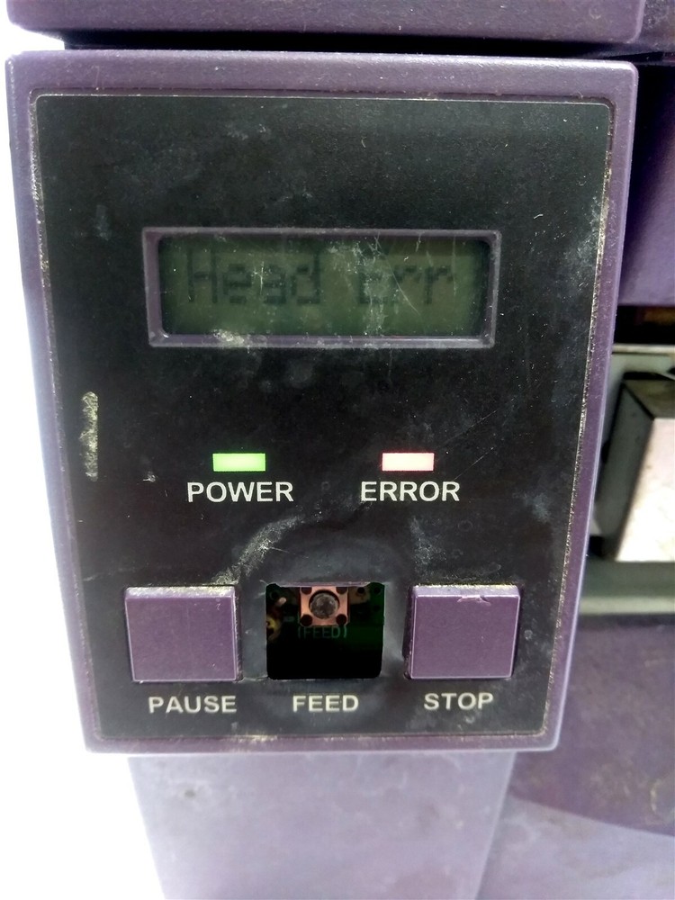 QuickLabel Systems PRONTO 472 Barcode Printer, 2-7 IPS, 203 DPI *Bad Print Head*