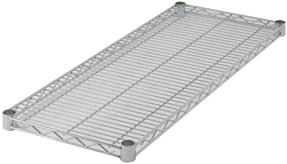 Wire Shelf, Chrome Plated, 18" x 72" (2 Each)