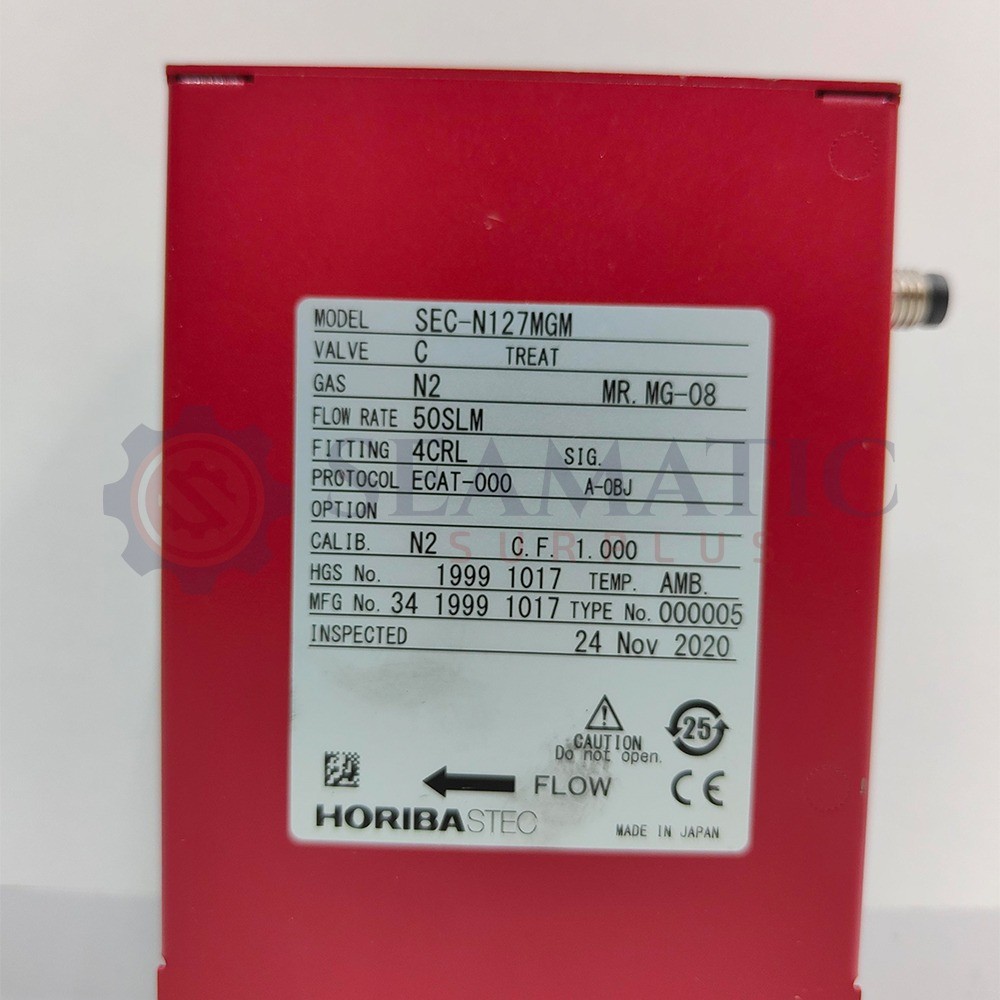 Horiba STEC SEC-N127MGM Mass Flow Controller, V#902