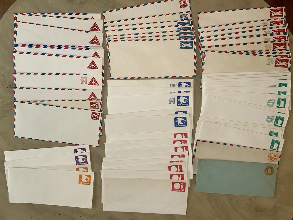 US Embossed Stamp Envelopes