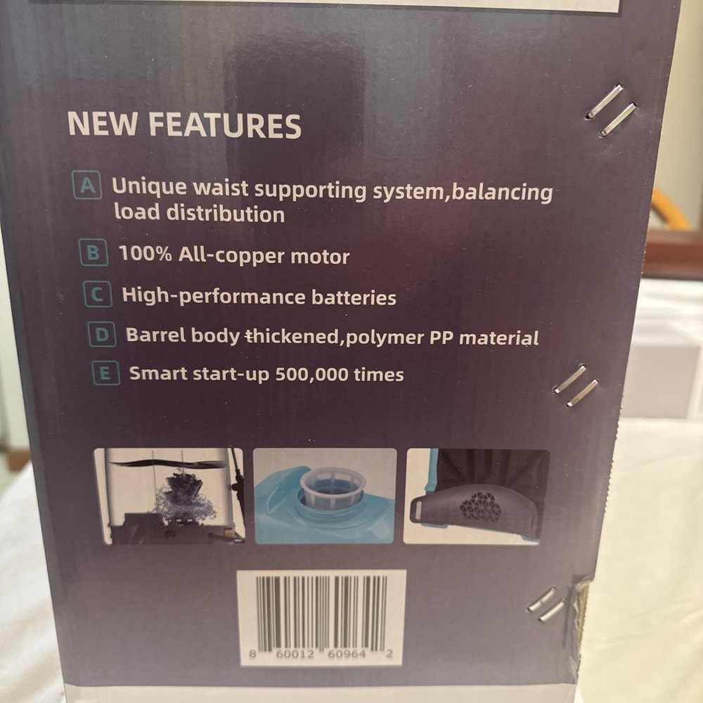 Pro PowerBrush Painters Backpack 20 Liter Electric Paint Machine. Needs Brush
