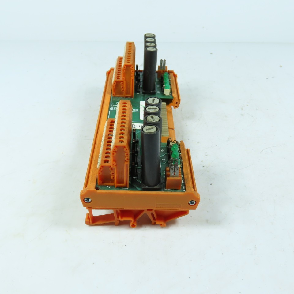 Weidmuller 91303.0 8-Position Fuse Interface Board Module 24VDC/120VAC