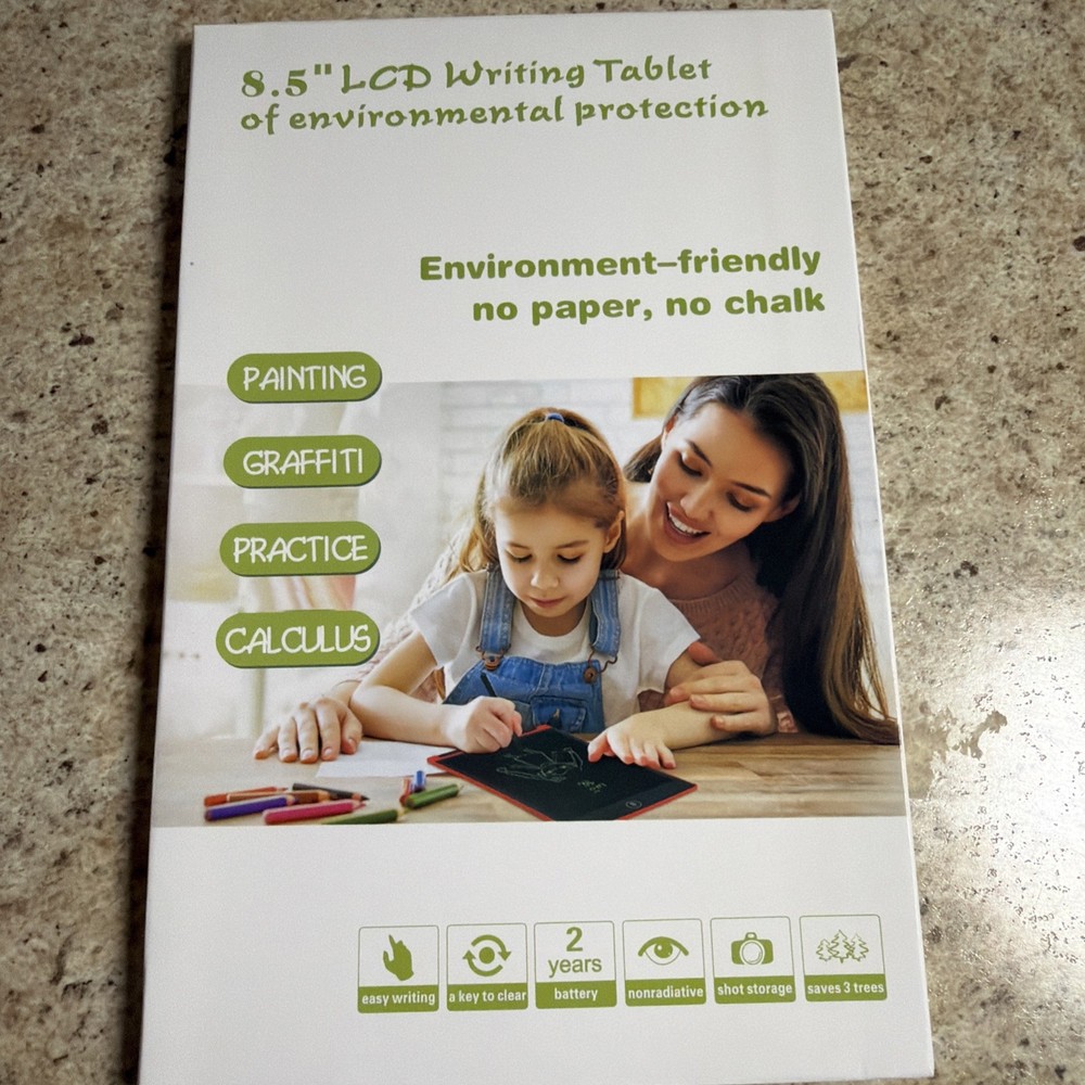 8.5" LCD Writing Tablet Environmentally Friendly, 100K Pages Saving