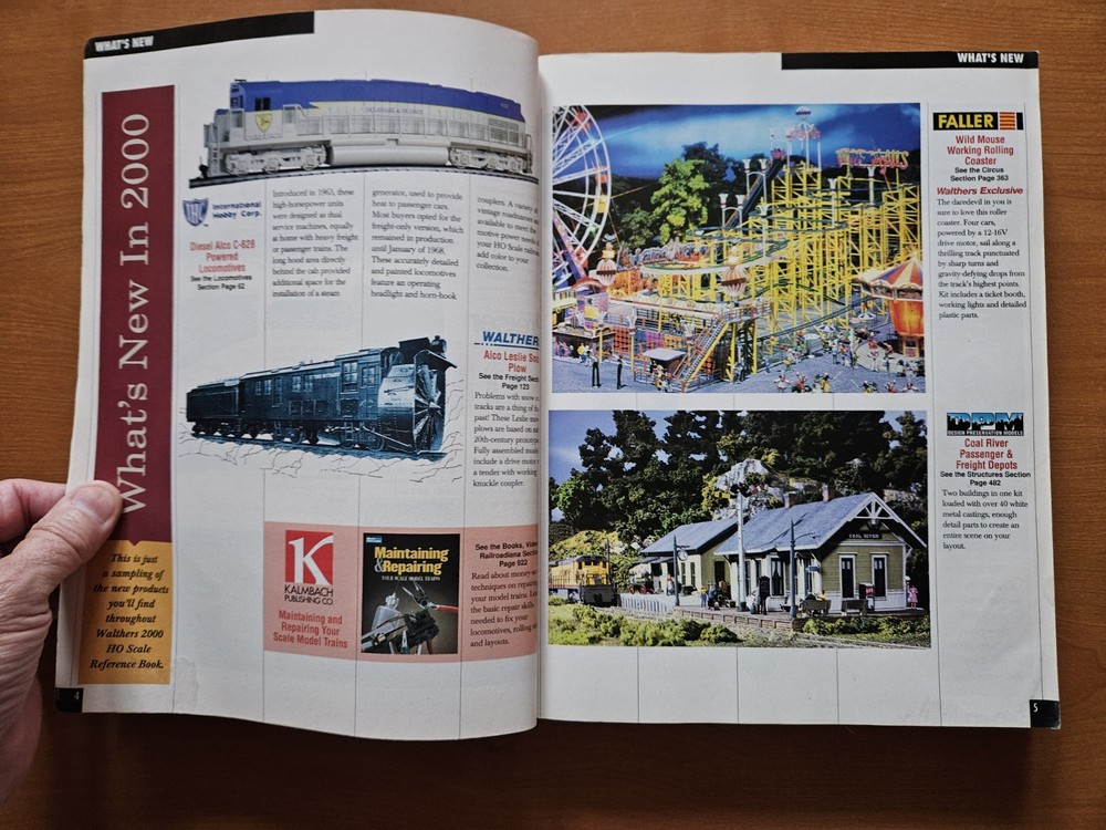 2000 Walthers HO Model Railroad Catalog Reference Manual