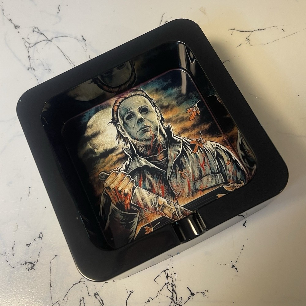 Michael Myers Ashtray & Tray Set