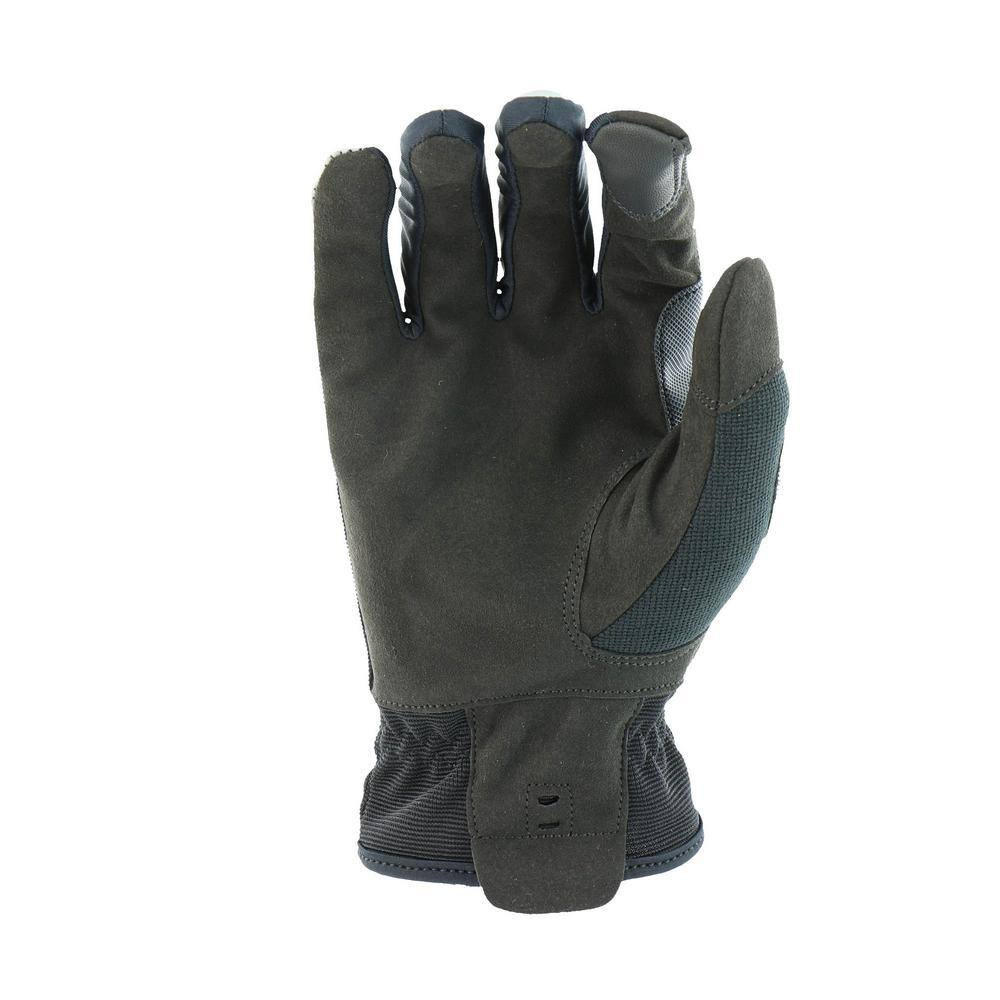 Extreme Work Large Black/Gray Multi-Purpose Performance Synthetic Leather Work G