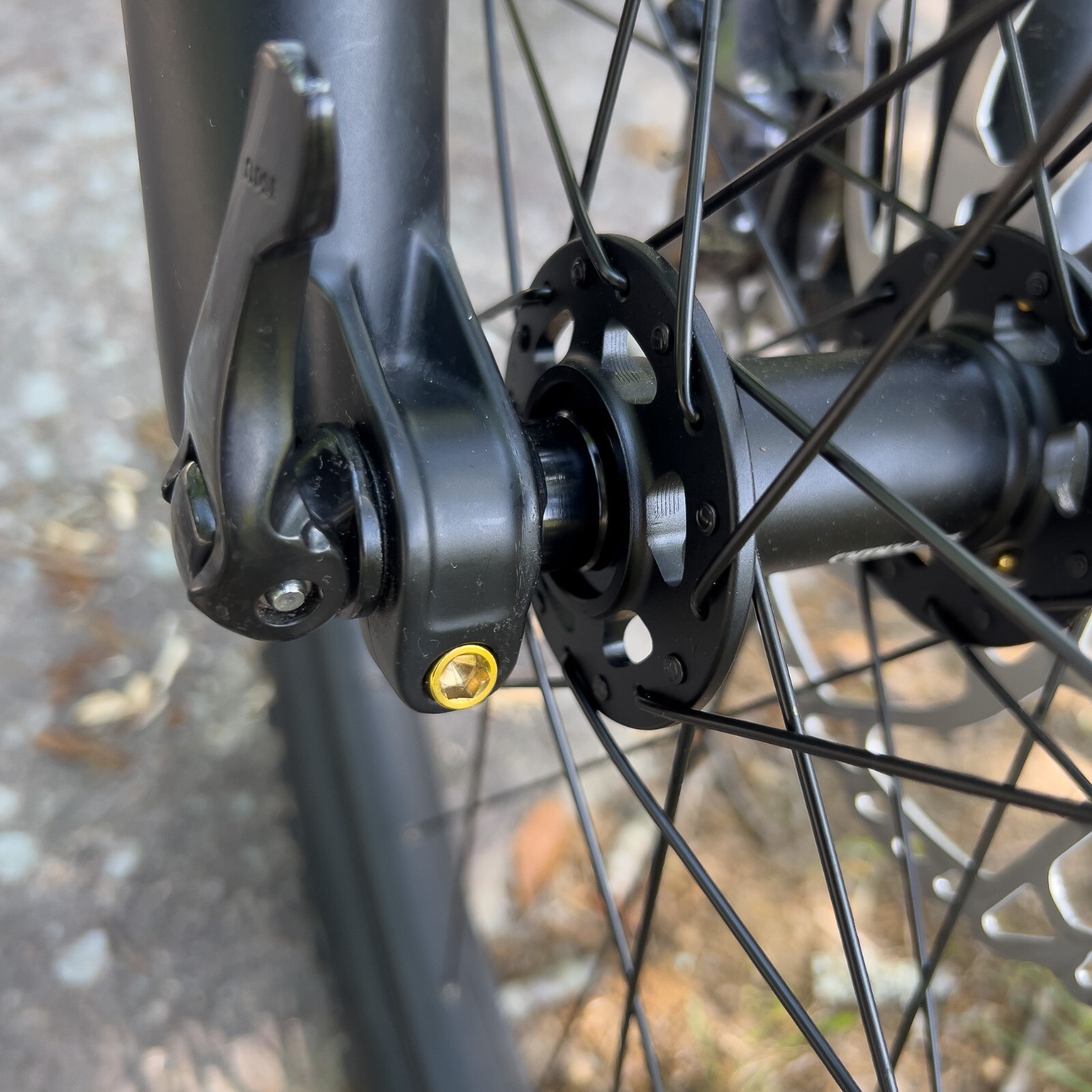 Titanium MTB Fork Bolts - Fox 36/38 Fork - Axle Pinch, Cable, Mudguard Bolts