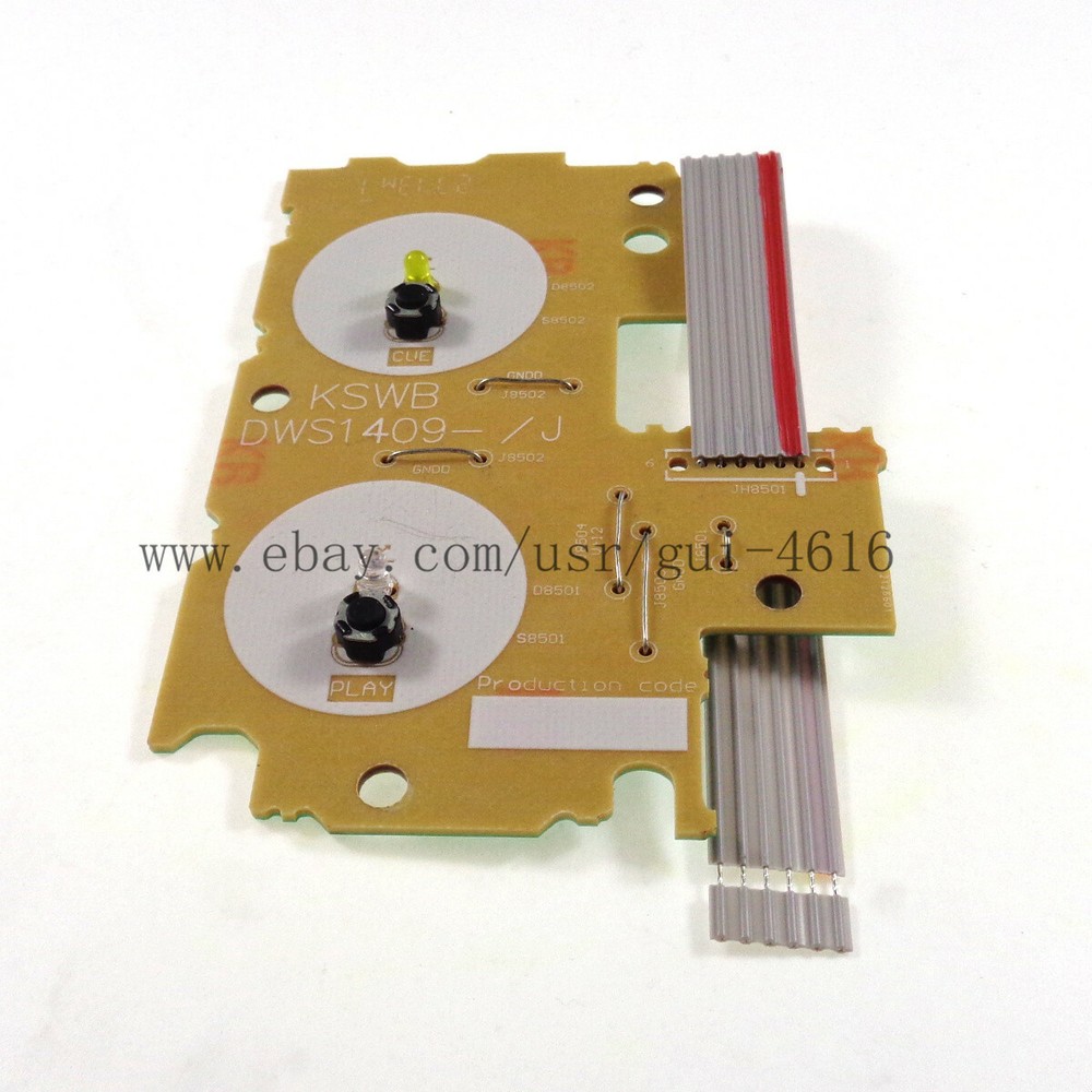 CDJ 2000 KSWB PLAY PAUSE&CUE SWITCH PCB ASSEMBLY( DWS1409) +10Pcs buttom yellow