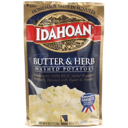 Idahoan Butter & Herb Mashed Potatoes 3 Pack