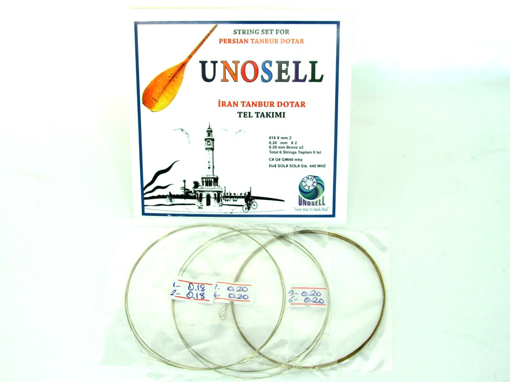 String Set For Persian  String Instrument Dotar Tanbour