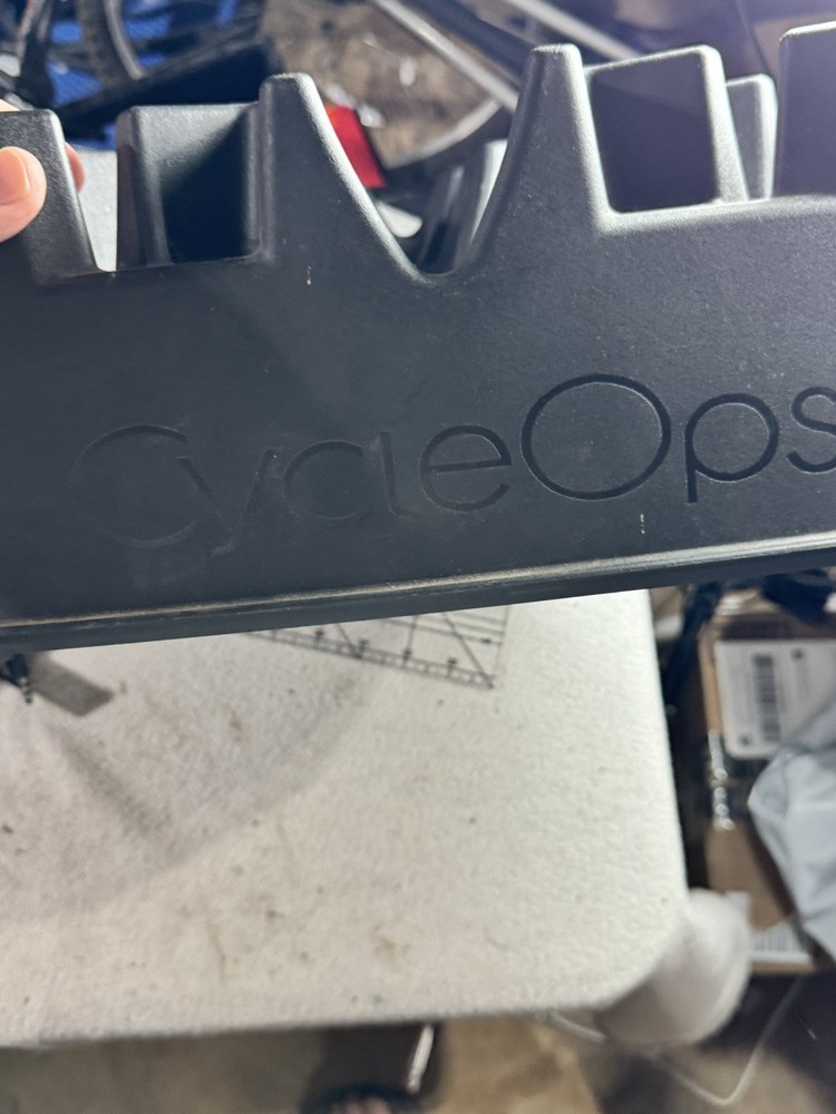 CycleOps Bike Trainer Front Wheel Stand Riser Block Black