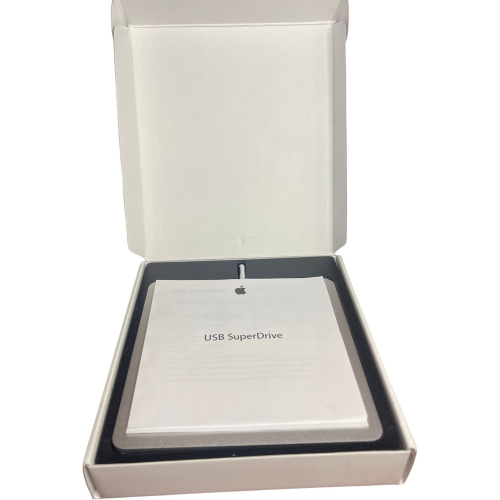 Apple USB SuperDrive A1379 External CD DVD Drive MD564LL/A Open Box