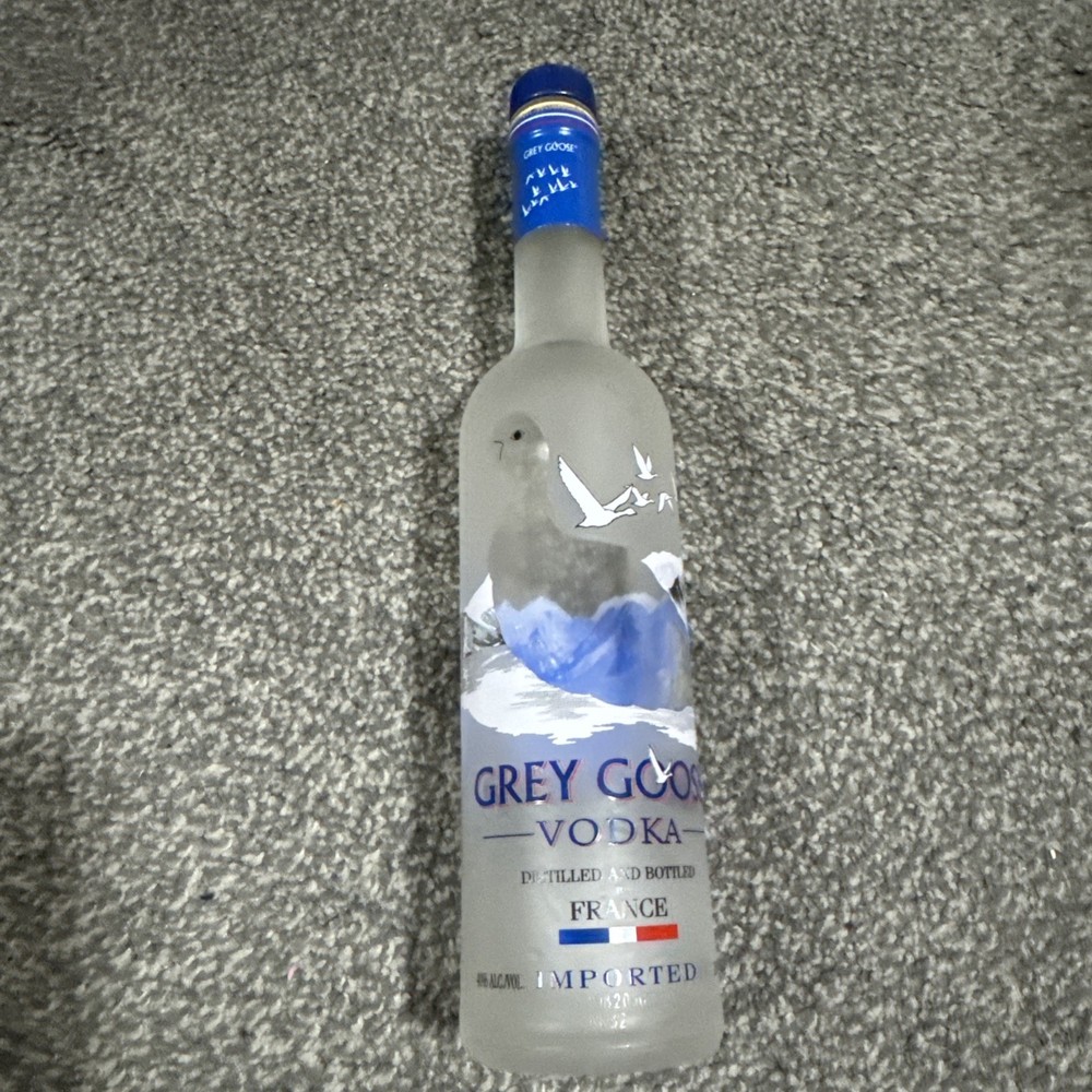 Grey Goose Vodka empty bottles for display x 7