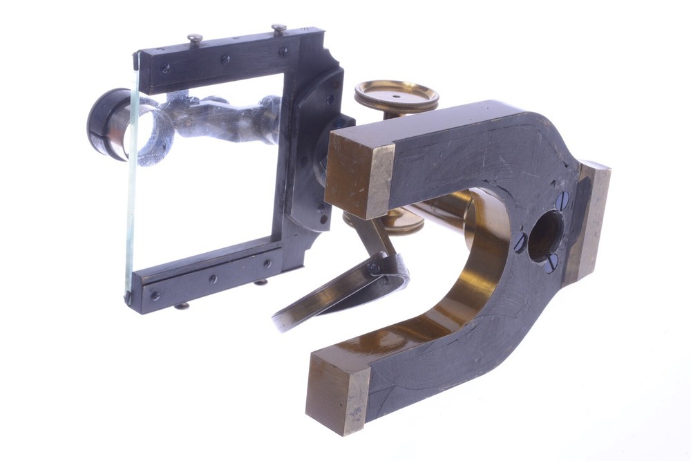 ✅ LEITZ, LEICA ANTIQUE SECTION DISSECTING MICROSCOPE *RARE* C.1910 CASE & KEY