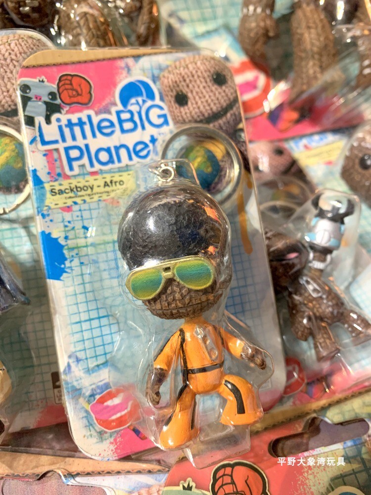 LittleBigPlanet 15 Styles Sackboy Joints Action Figurines Keychain Charms