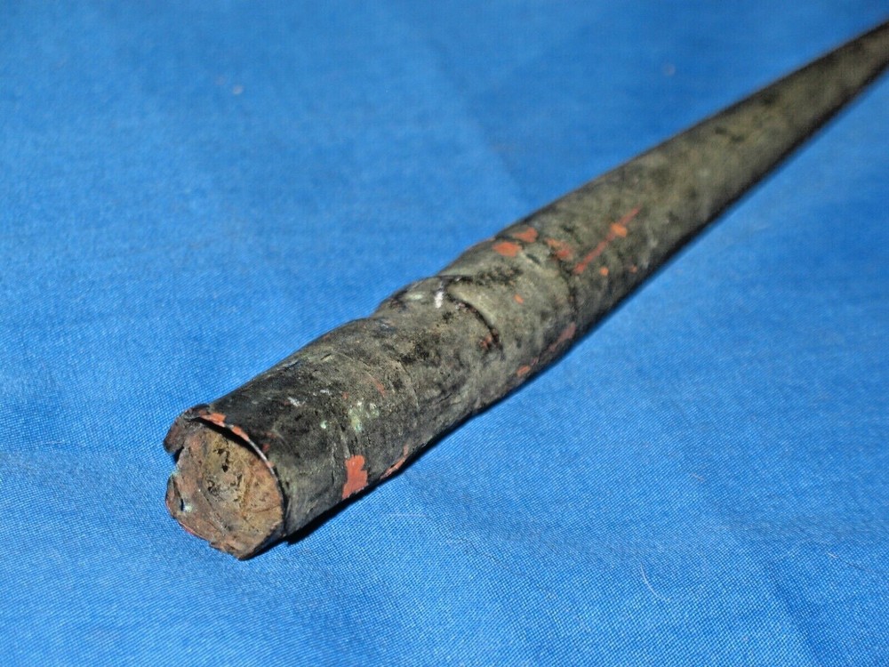 Antique Architectual Building Clown Head Spire Solid Copper 7.5" Bronzeville