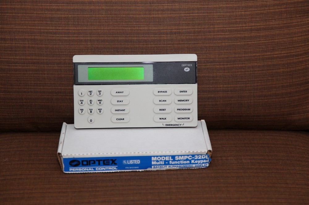 OPTEX SMPC 32DL KEYPAD NEW