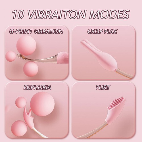 Sex Toys for Women Orgasm-Vibrator-Clit-G-Spot-Dildo-Massager-Rechargeable-Anal