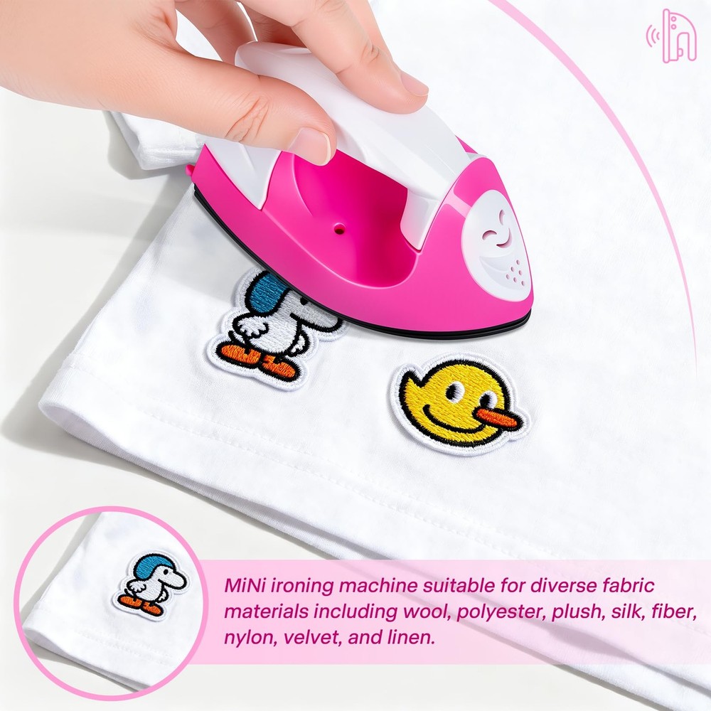 GoLashFun Mini Craft Iron Heat Press Small Mini, Multicolor