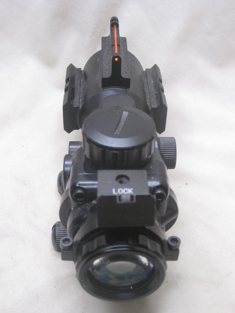 pre-owned sight scope fiber optic optical assist