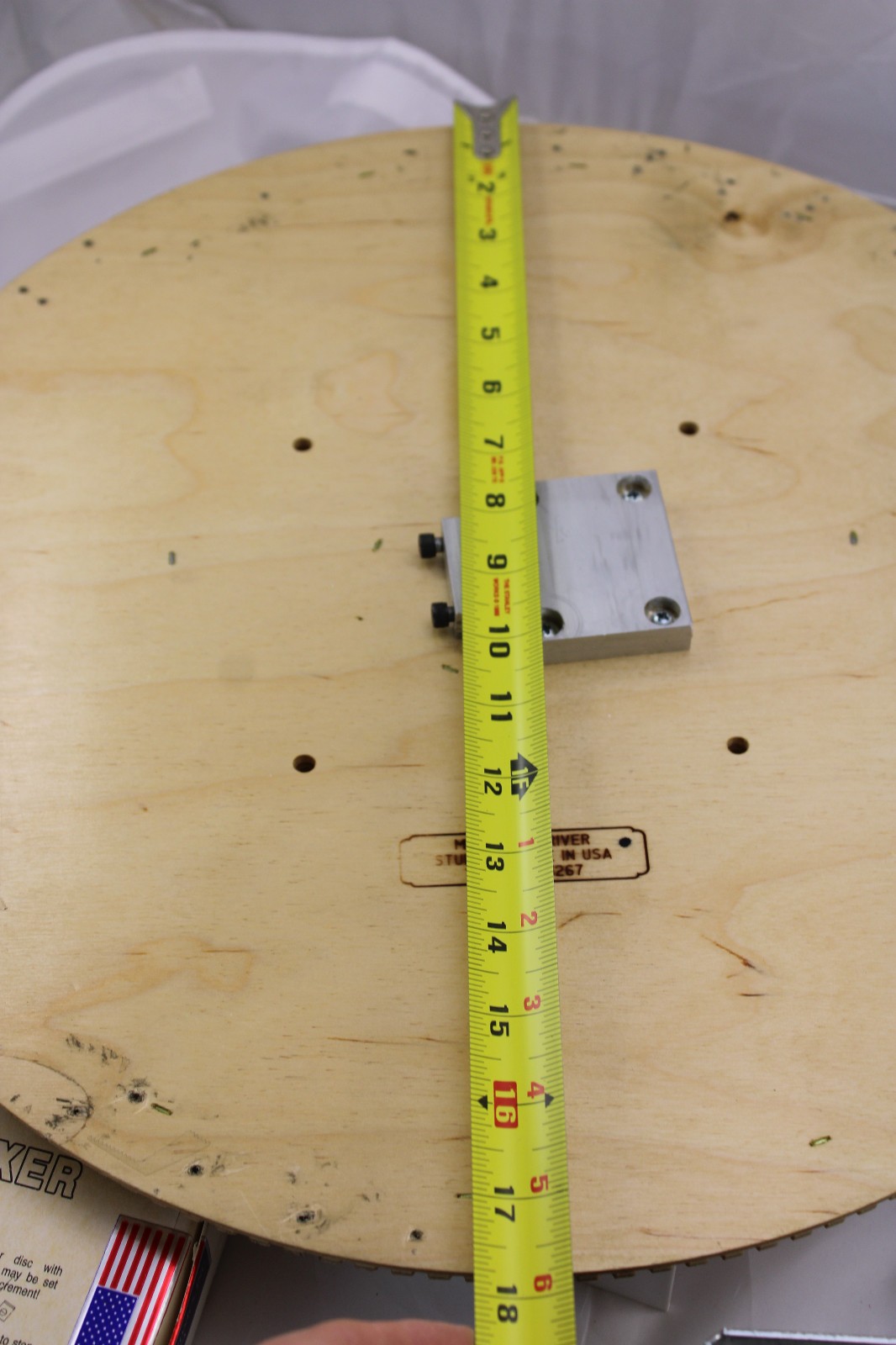 Millhouse River Studio Turntable - Dalee Electronics Indexer - 17 1/2" HO/N ?