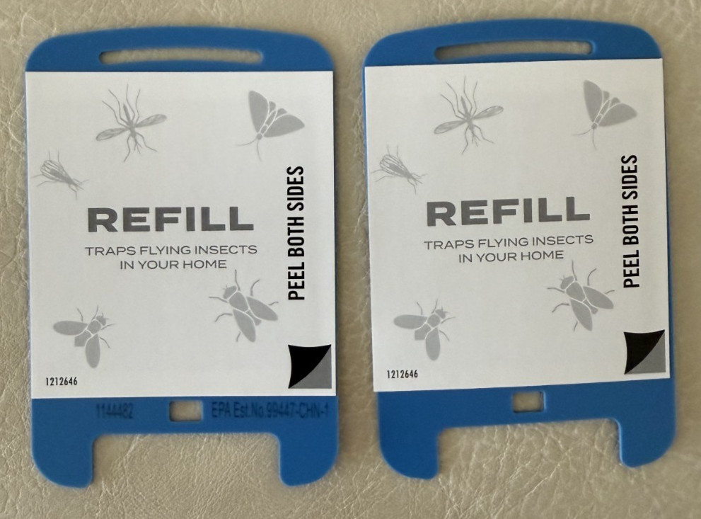 Raid Essentials Flying Insect Light Trap Refill, 2-Pack, New