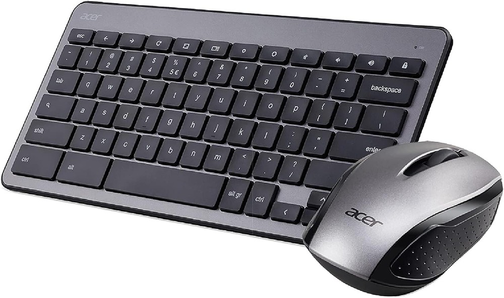 Acer Wireless Keyboard & Mouse Bundle - Optical Mouse - Wireless Keyboard