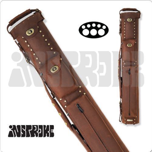 InStroke ISB35 Buffalo 3x5 Leather Pool Cue Case