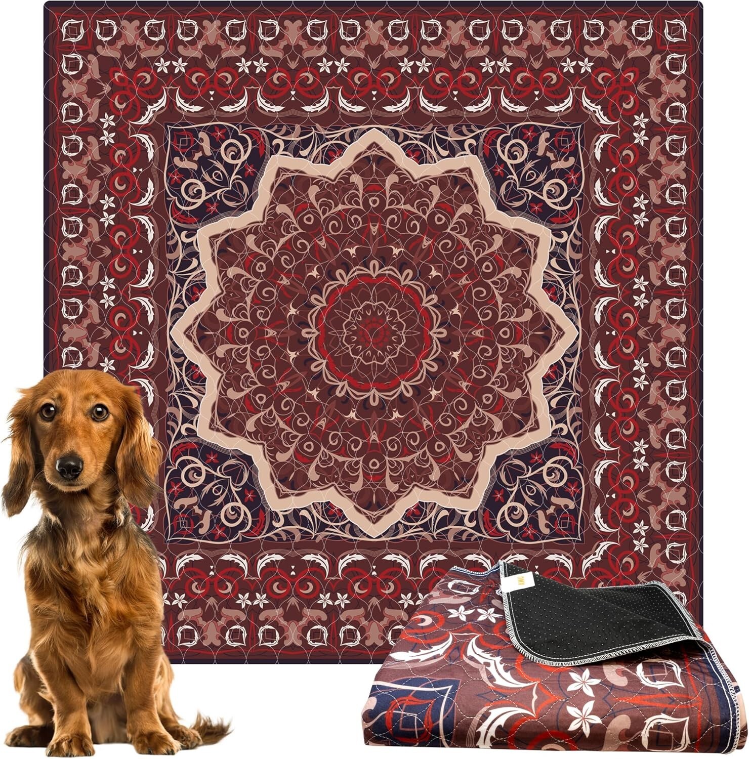 72 x72 - Washable Pee Pads for Dogs, Reusable Puppy Pads Super Absorbent Pad