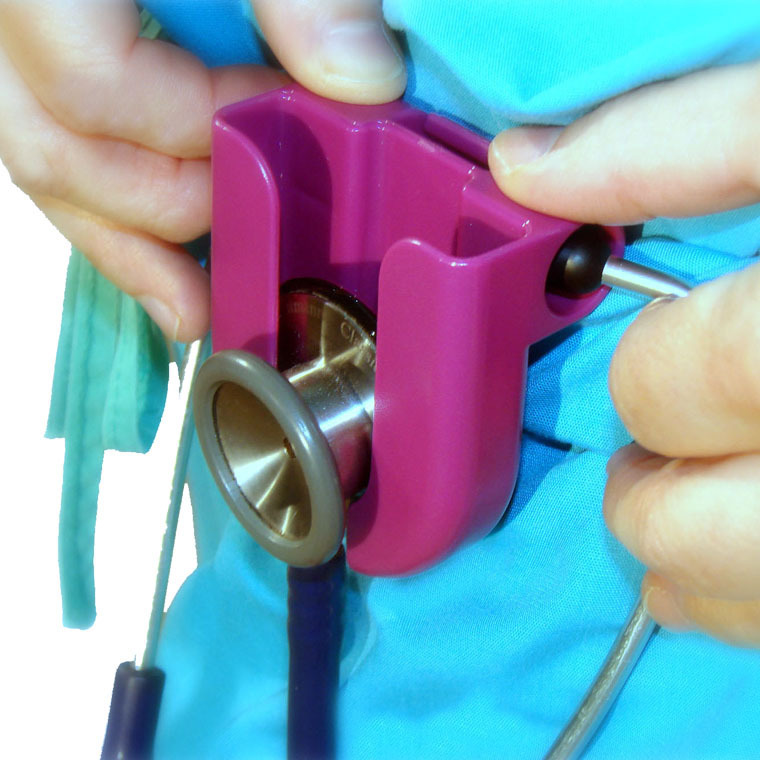 Scopester Stethoscope Holder Spring Loaded - 6 Colors!