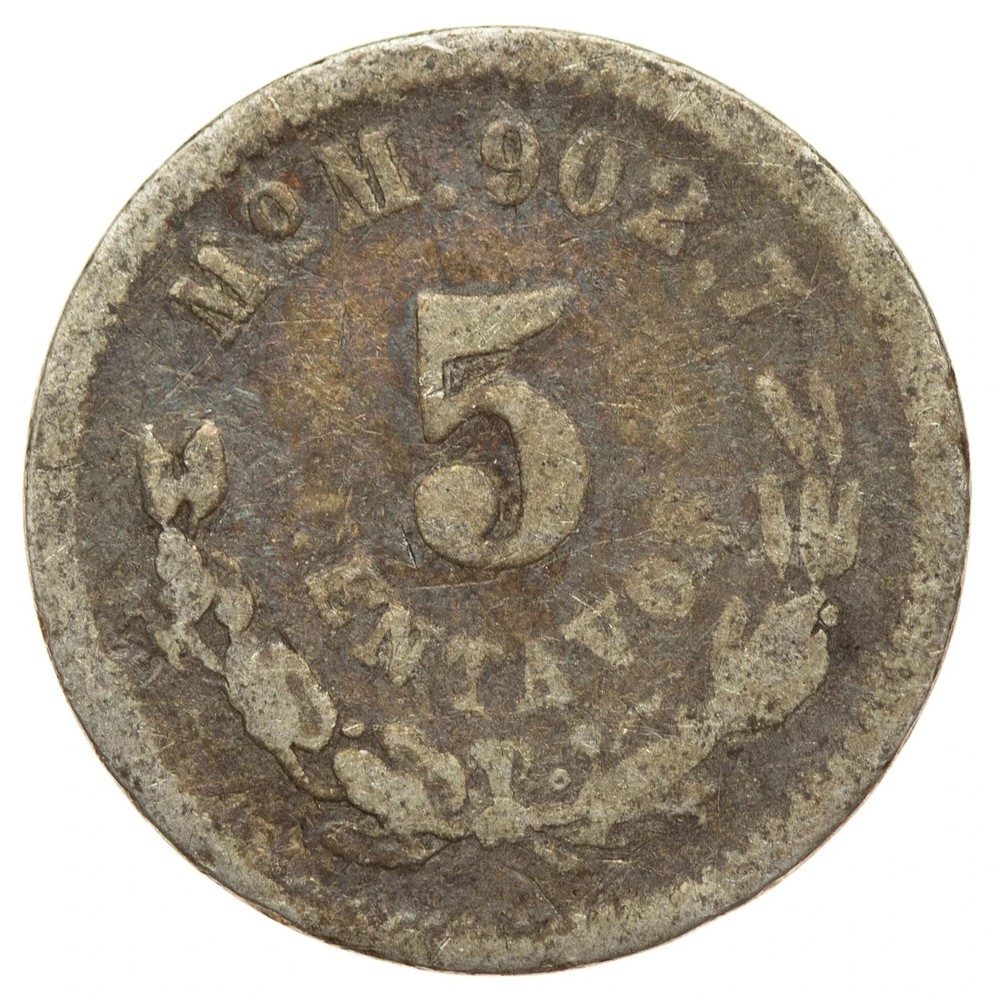Mexico - 5 Centavos 1889 - Silver
